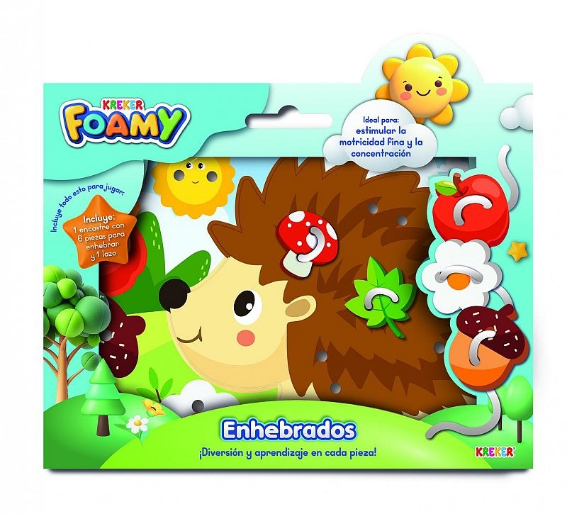 FOAMY ENHEBRADO: PUECOESPIN KREKER